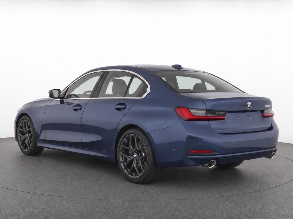 Certified Used 2025 Arctic Race Blue metallic BMW 330i image 5