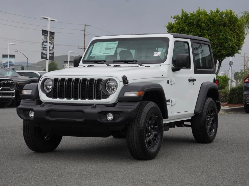 New 2026 Bright White Clear-Coat Exterior Paint Jeep Sport image 7