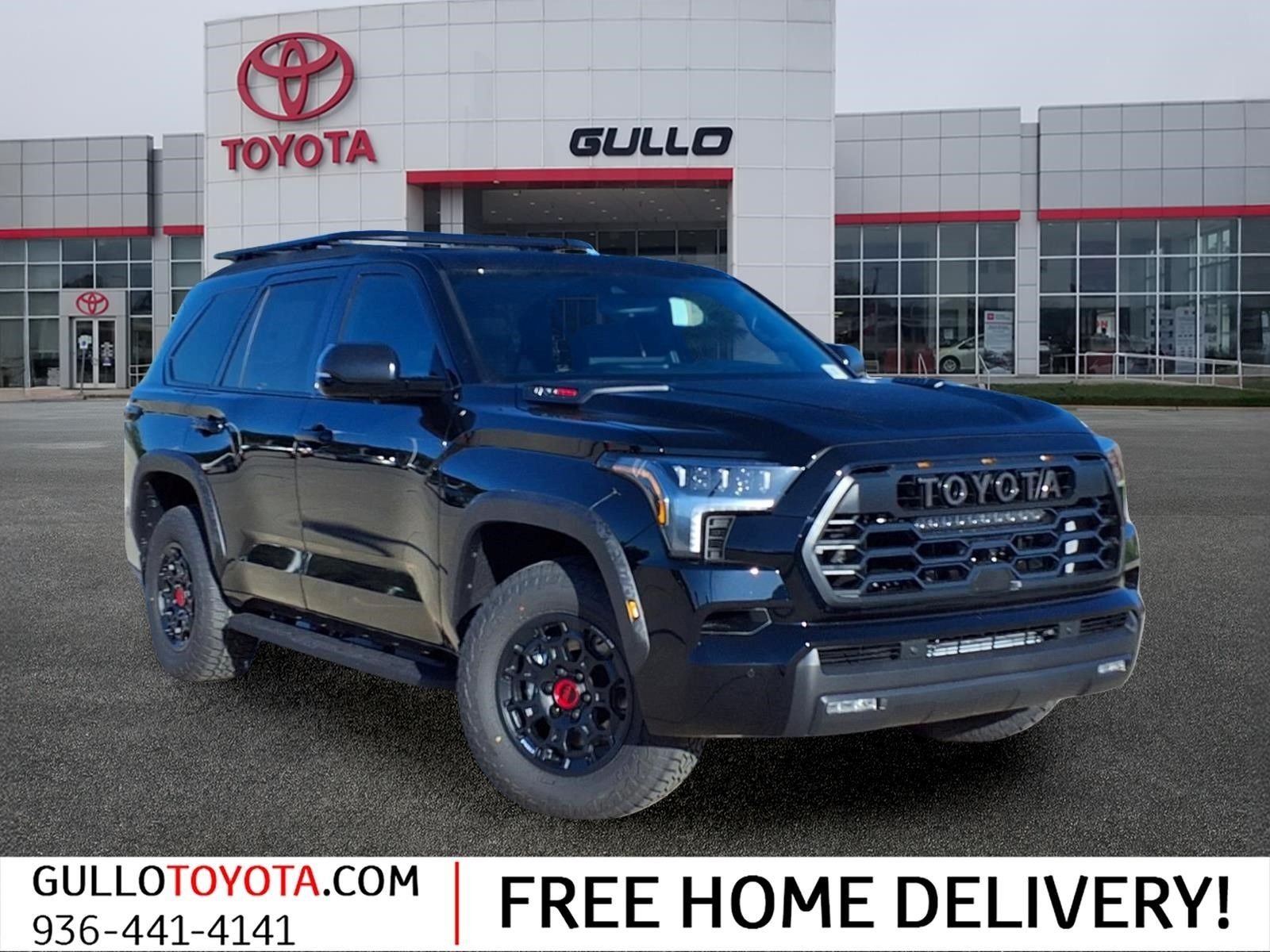 Midnight Black Metallic 2026 Toyota Sequoia SUV / Crossover Four-Wheel Drive 