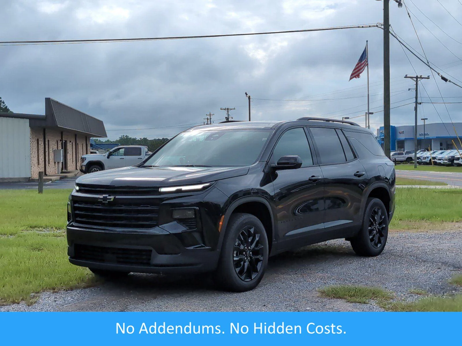 New 2026 Mosaic Black Metallic Chevrolet LT image 1