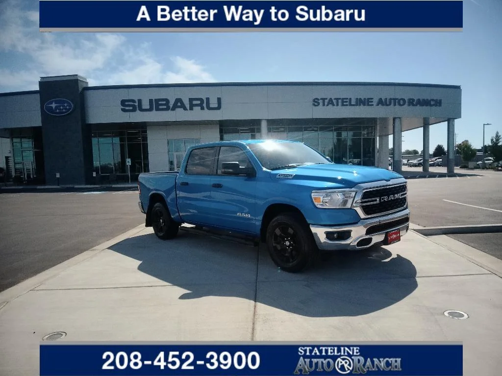Used 2023 Hydro Blue Pearlcoat Ram Big Horn image 1