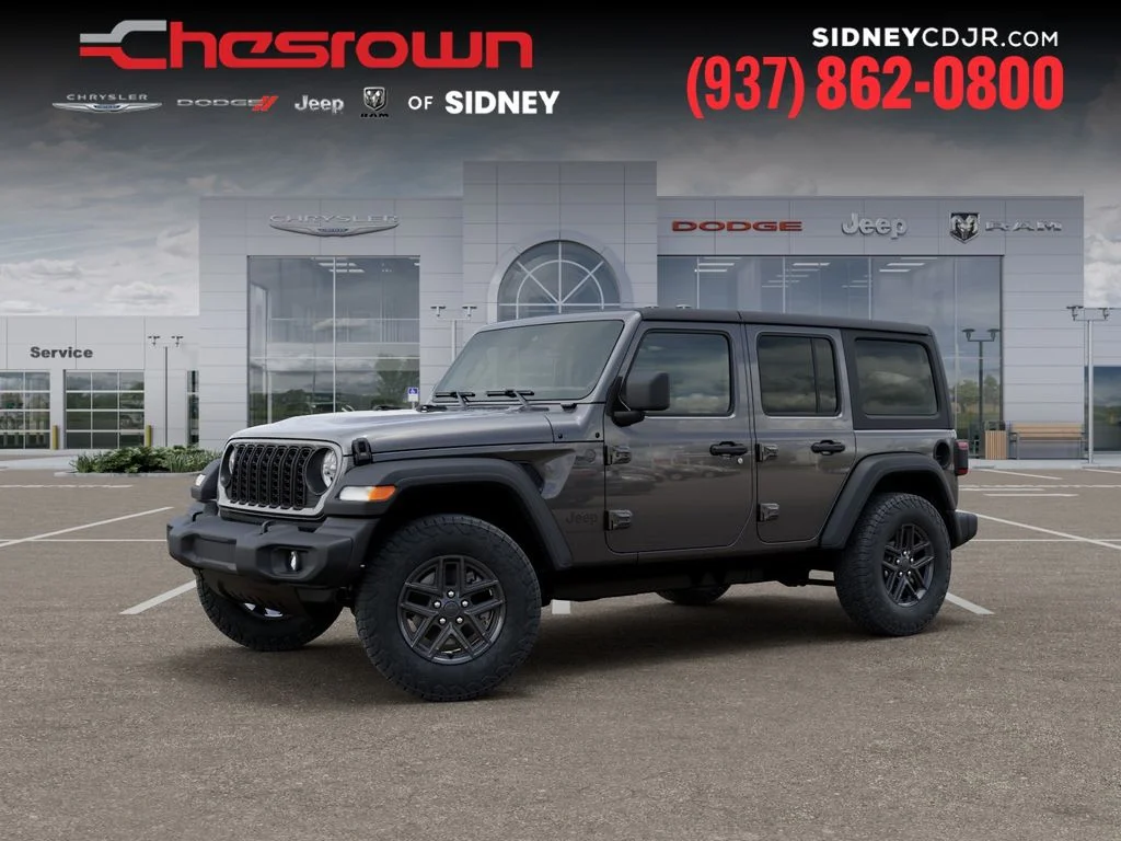 New 2026 Granite Crystal Metallic Clear-Coat Exterior Paint Jeep Sport S image 2