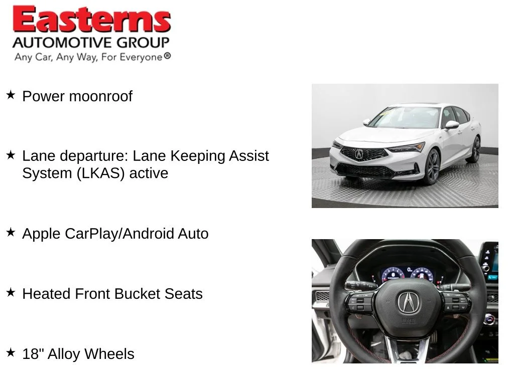 Used 2023 White Acura A-Spec Tech Package image 11