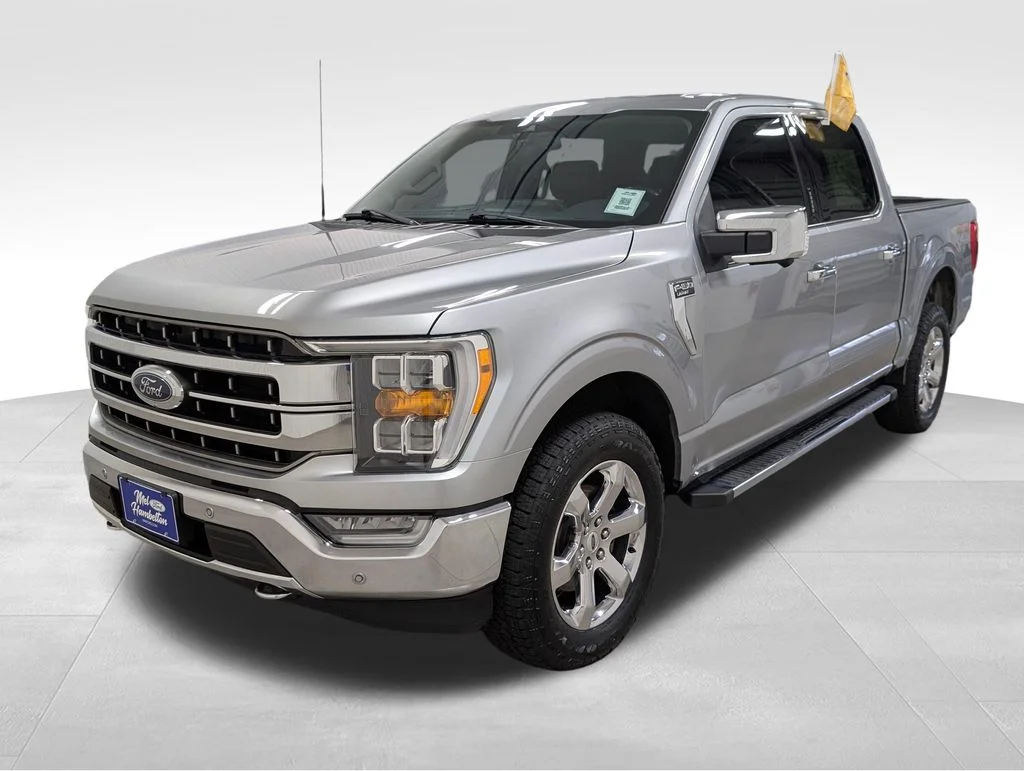 Certified Used 2021 Iconic Silver Metallic Ford Lariat image 23