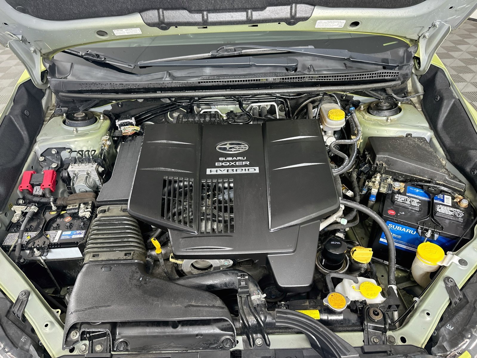 Used 2015 Plasma Green Pearl Subaru Touring image 31