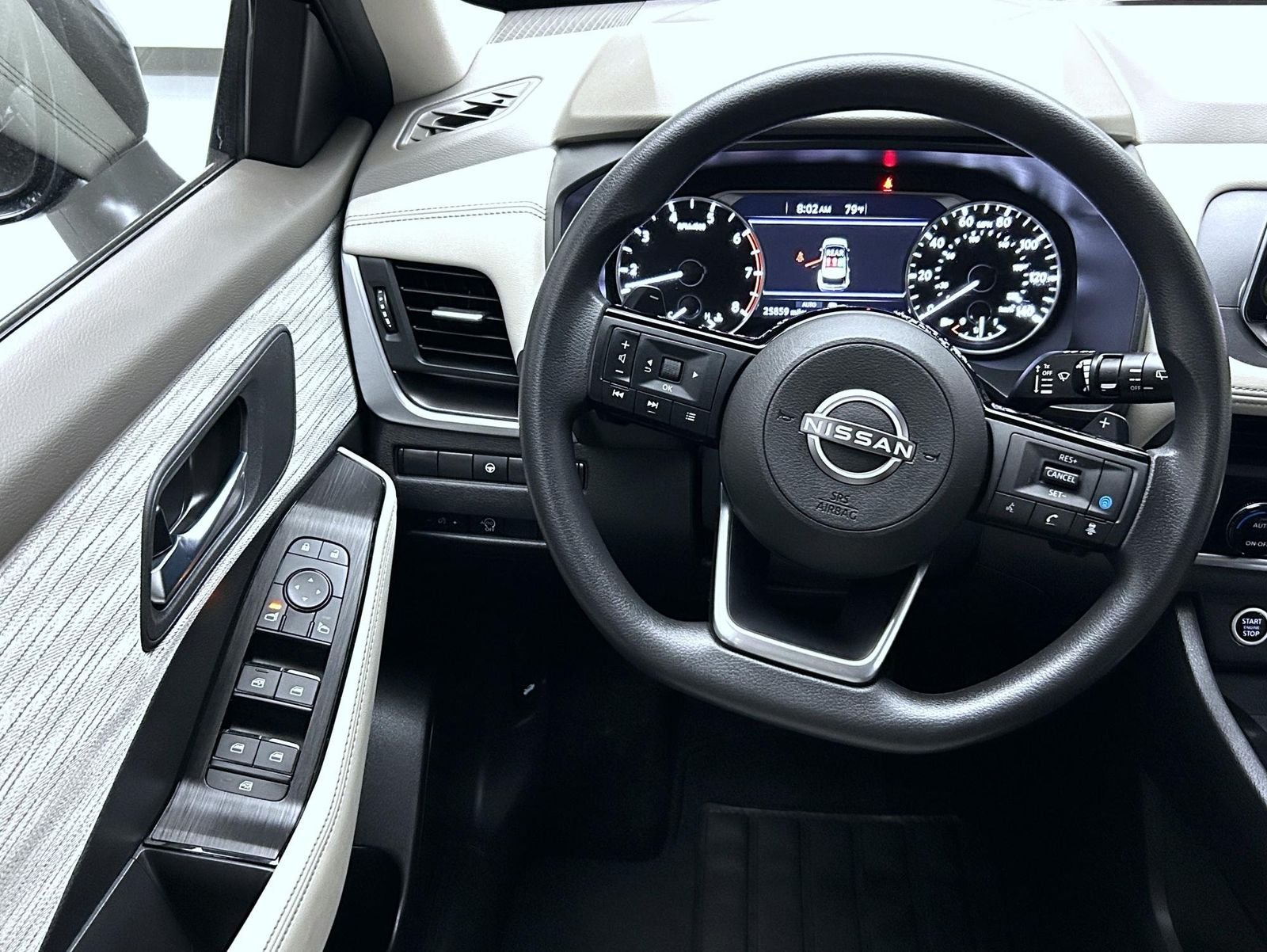 Certified Used 2023 Black Nissan SV image 12