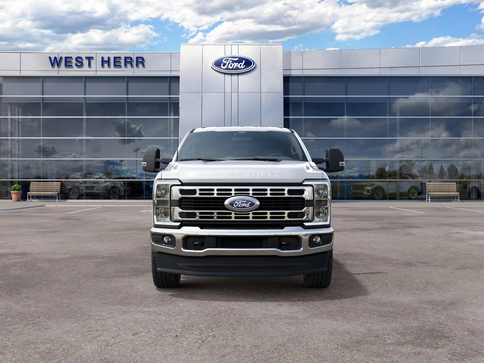 New 2027 Oxford White Ford F-250® XLT image 7