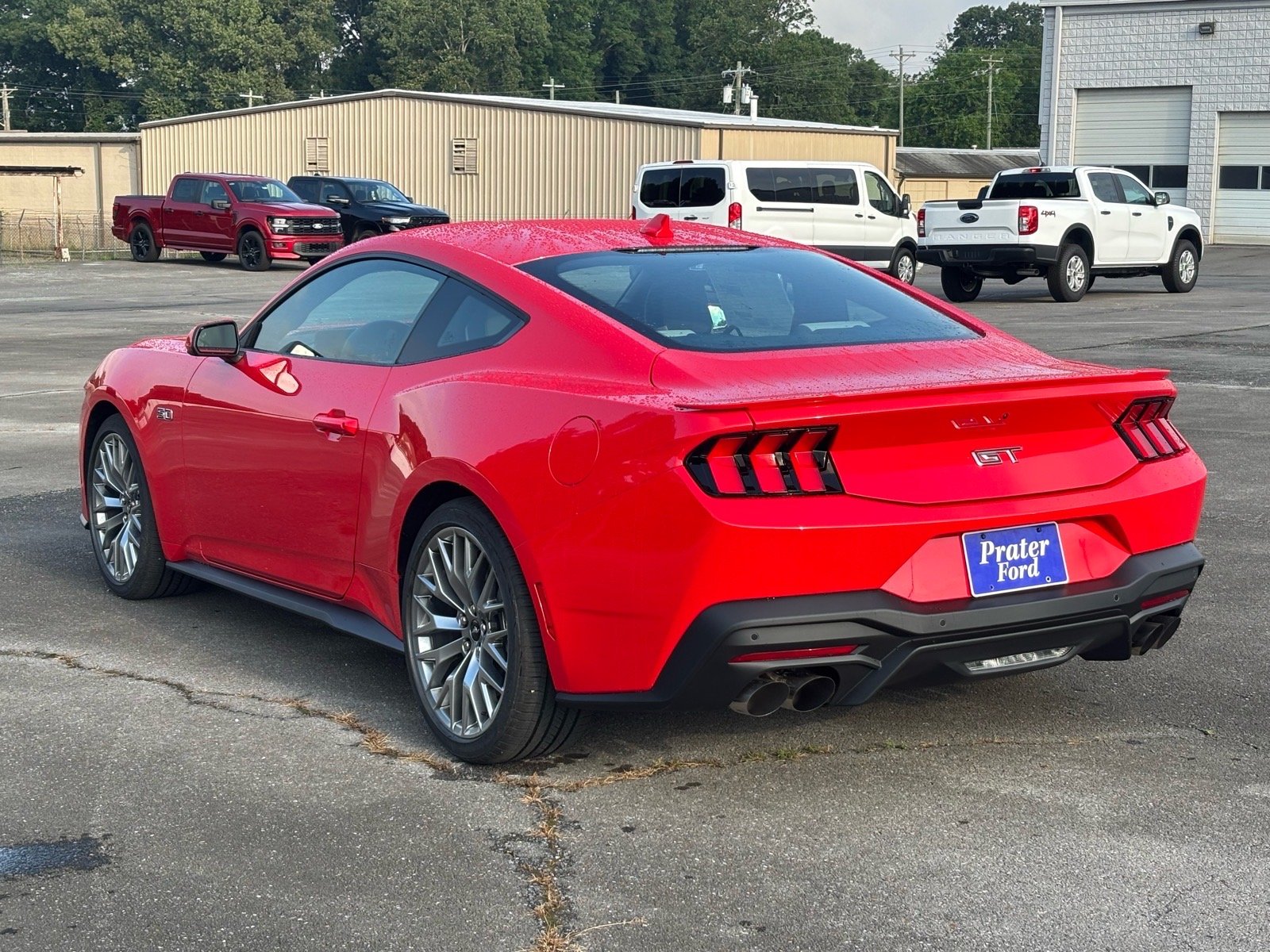New 2026 Race Red Ford GT Premium Fastback image 3