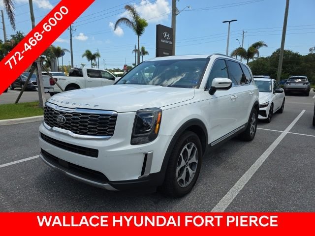 Used 2020 White Kia EX image 3
