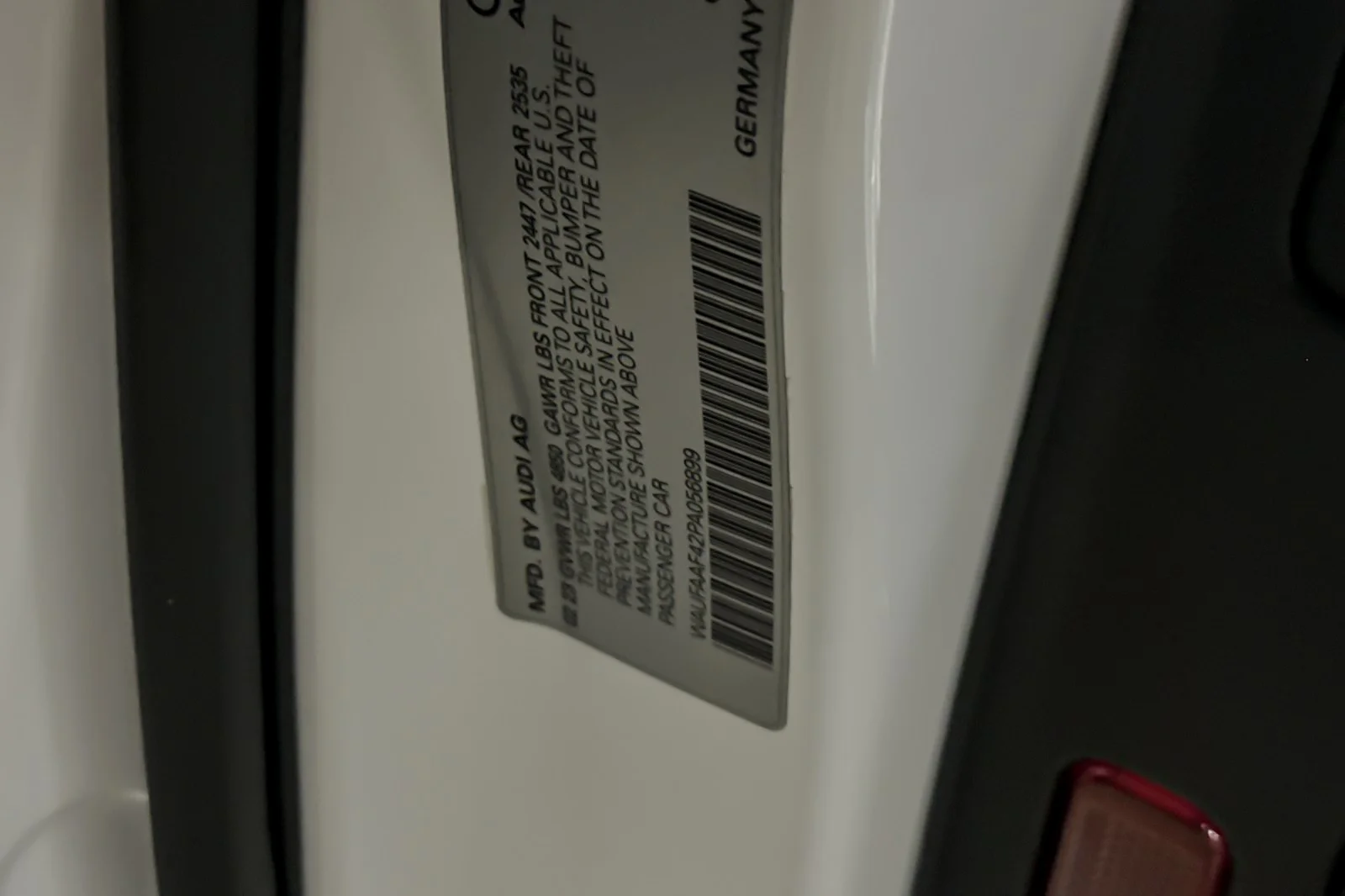 Used 2023 Ibis White Audi S line Prestige 45 TFSI quattro image 26