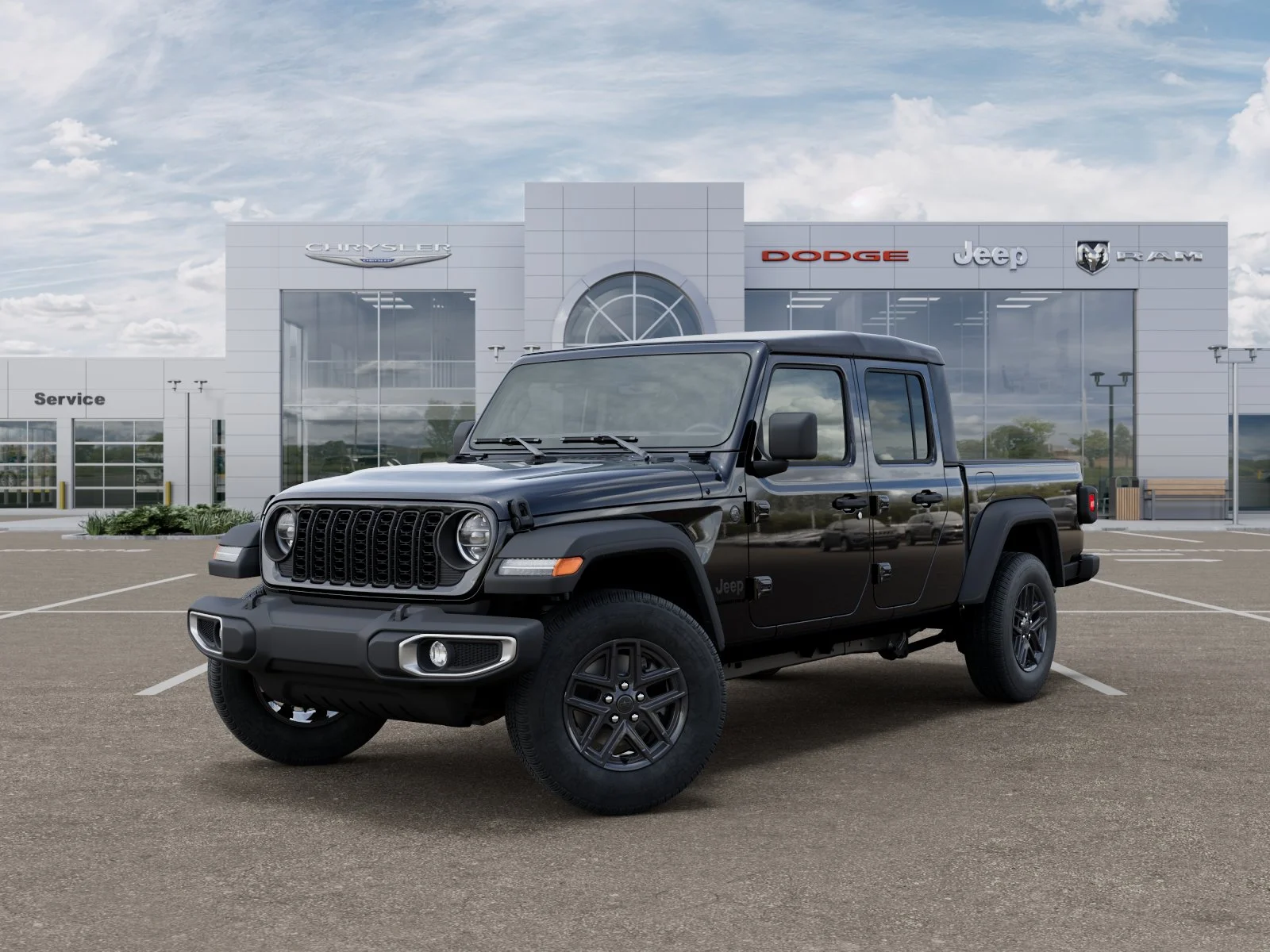 New 2026 Black Clear-Coat Exterior Paint Jeep Sport S image 27