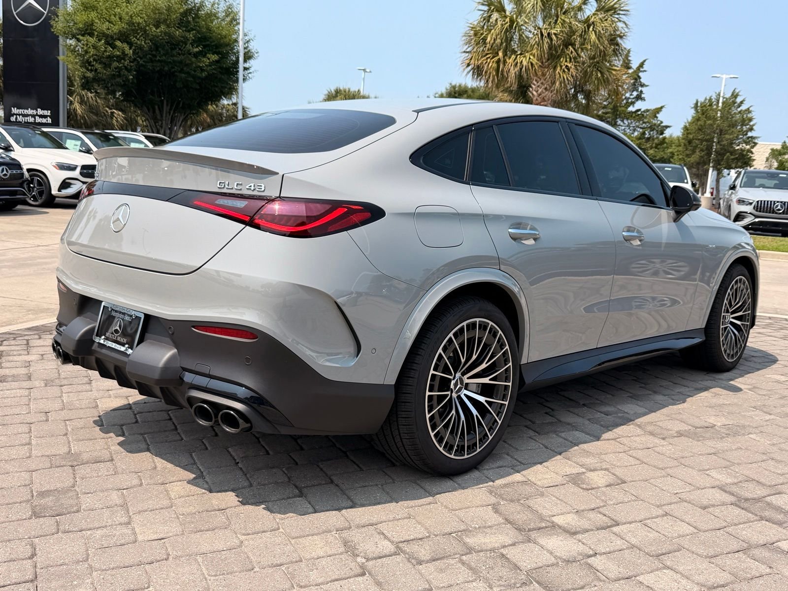 Certified Used 2026 MANUFAKTUR Alpine Gray Mercedes-Benz GLC 43 AMG® image 8