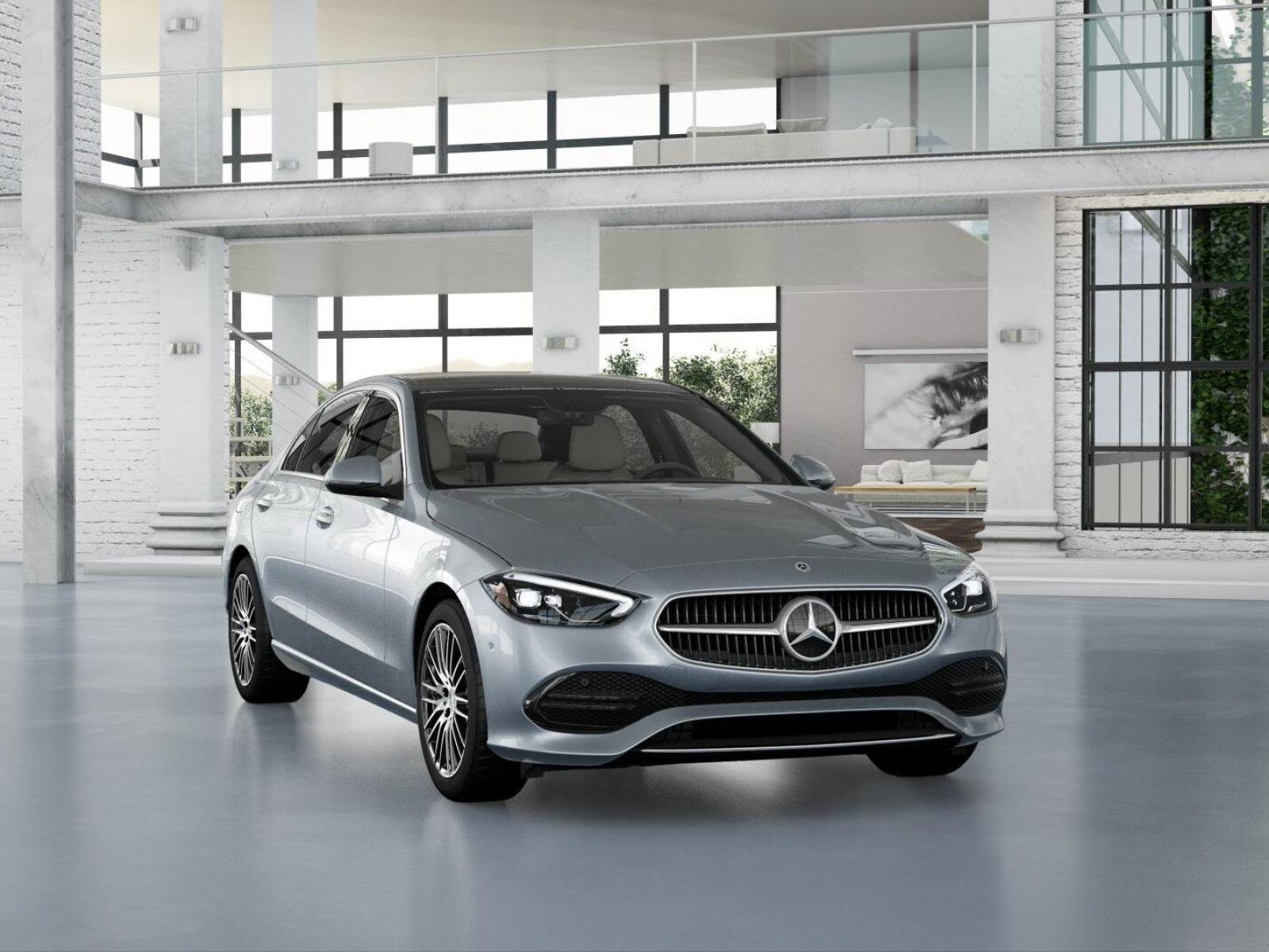 New 2026 Cirrus Silver Metallic Mercedes-Benz C 300 image 9
