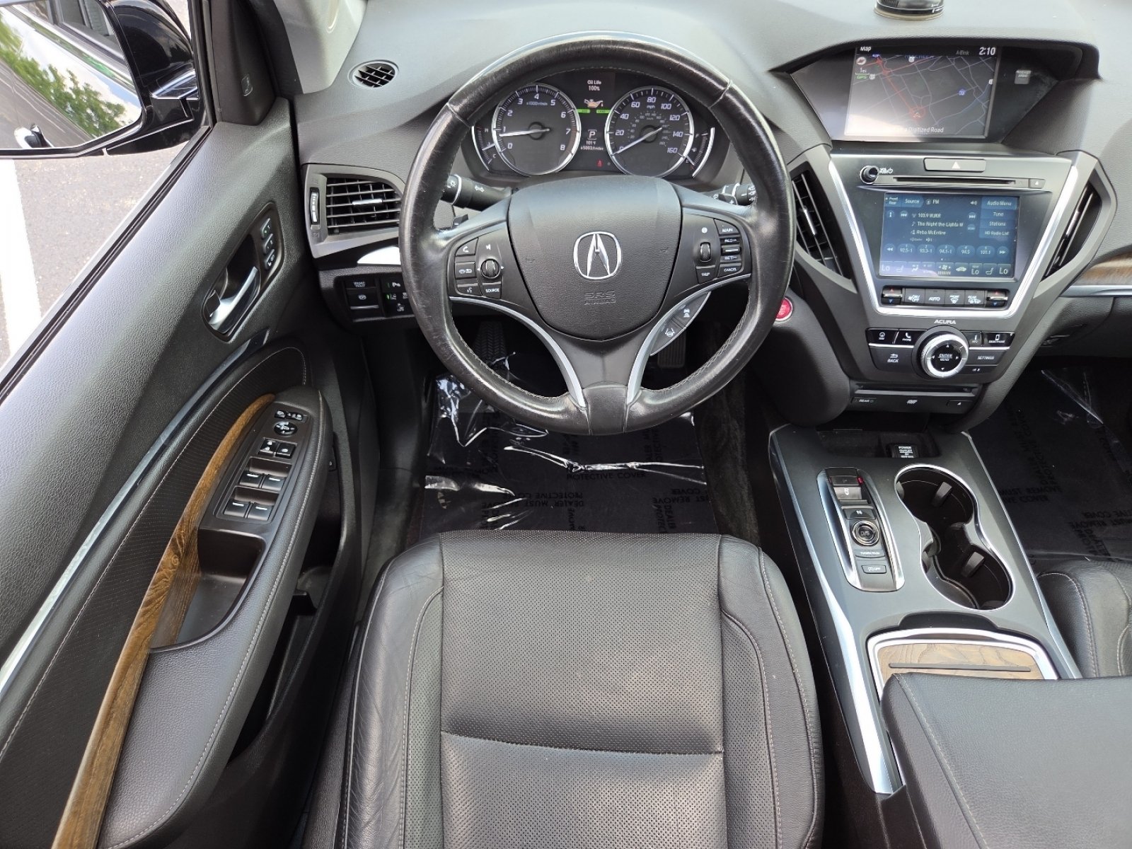 Used 2019 Majestic Black Pearl Acura 3.5L Technology Pkg w/Entertainment Pkg image 30