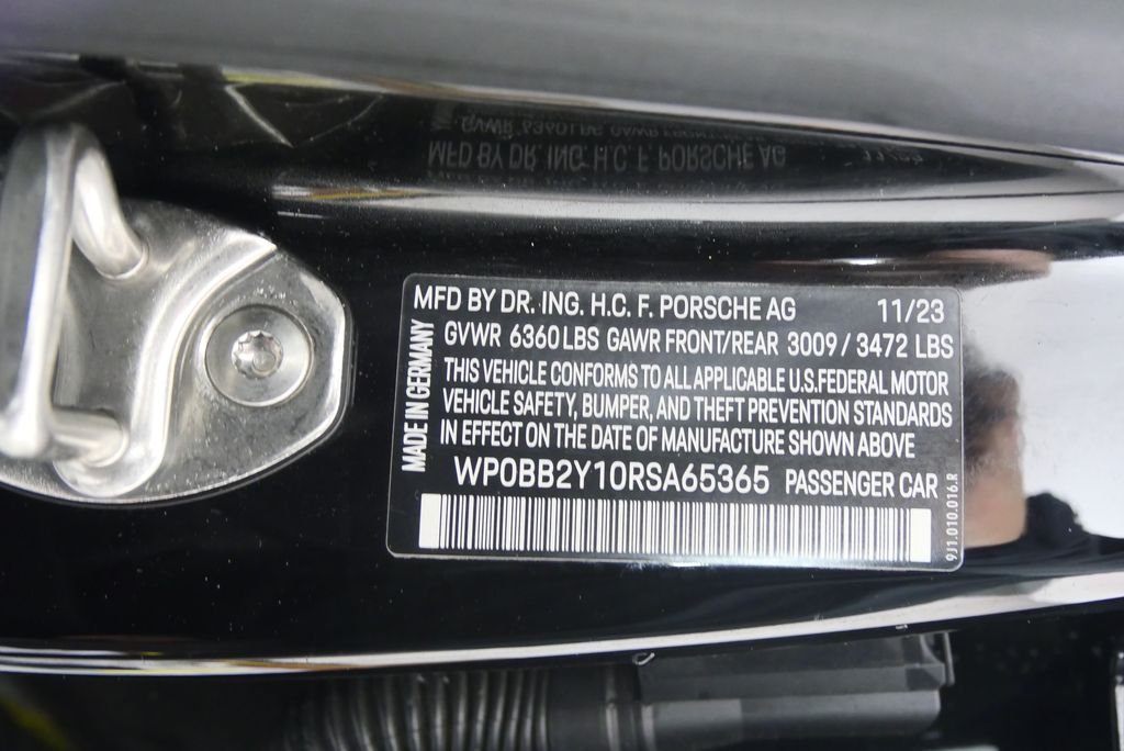 Used 2024 Black Porsche 4S image 30