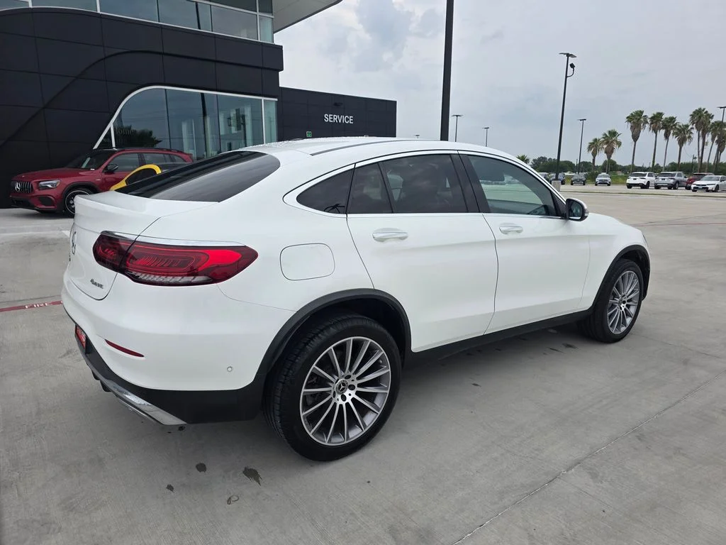 Used 2022 White Mercedes-Benz GLC 300 Coupe image 7