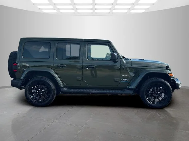 Used 2023 Green Jeep Sahara 4xe image 8