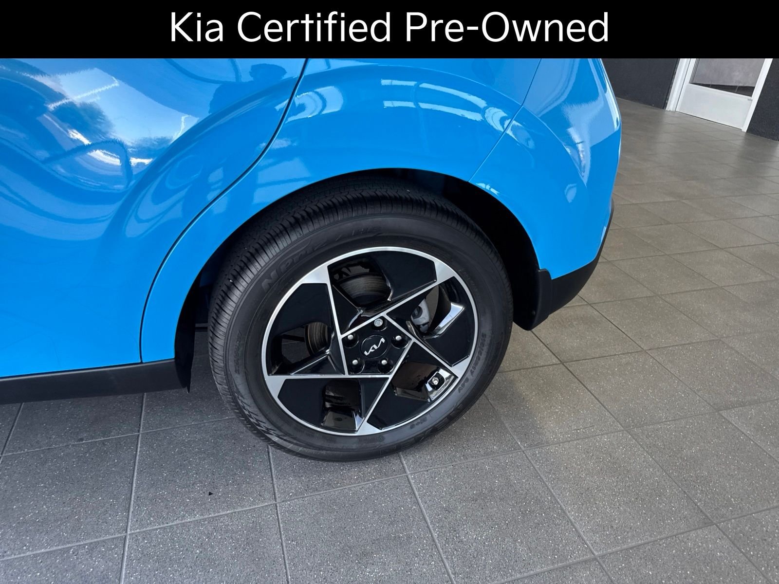 Certified Used 2024 Surf Blue Kia EX image 13