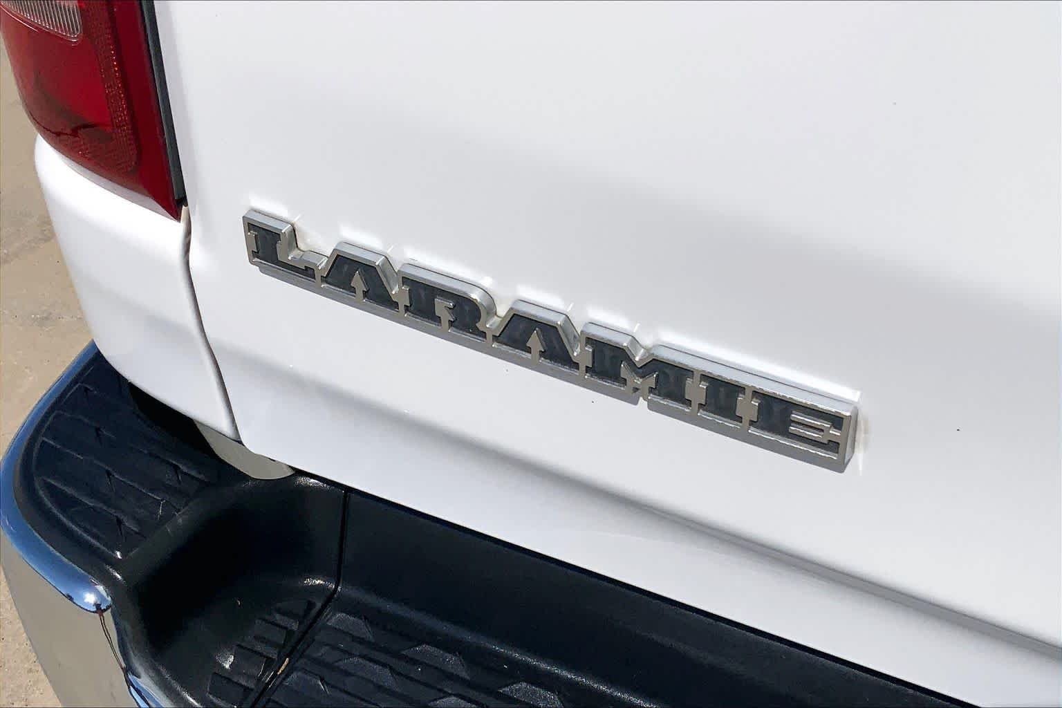 Used 2021 Bright White Clearcoat Ram Laramie image 10
