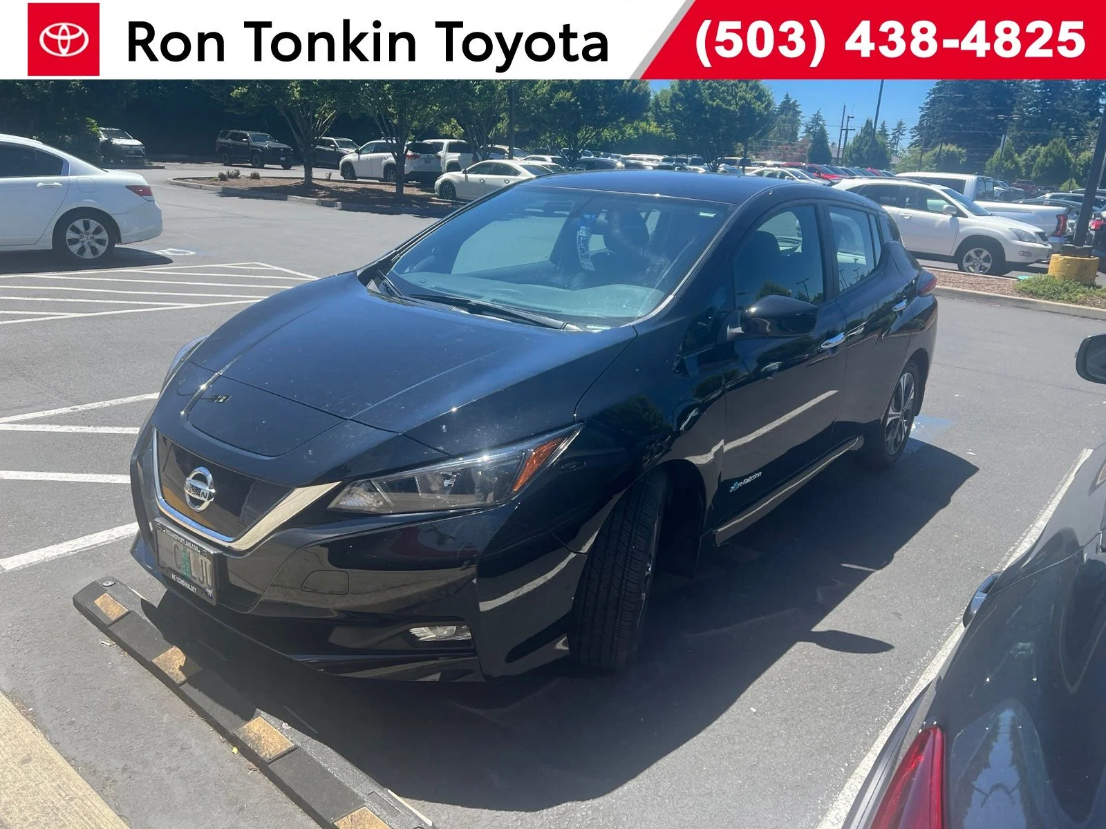 Used 2019 Super Black Nissan SV image 1