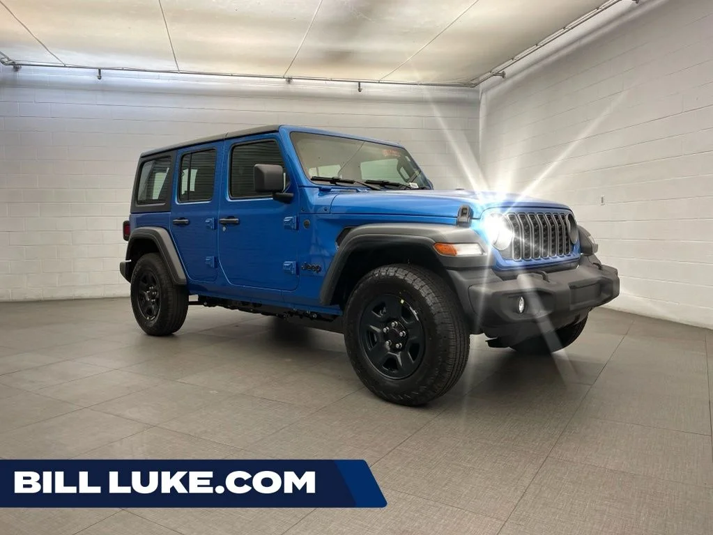 New 2026 Blue Jeep Sport image 1