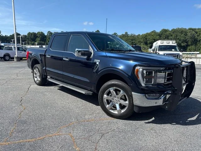Used 2023 Blue Metallic Ford Lariat image 1