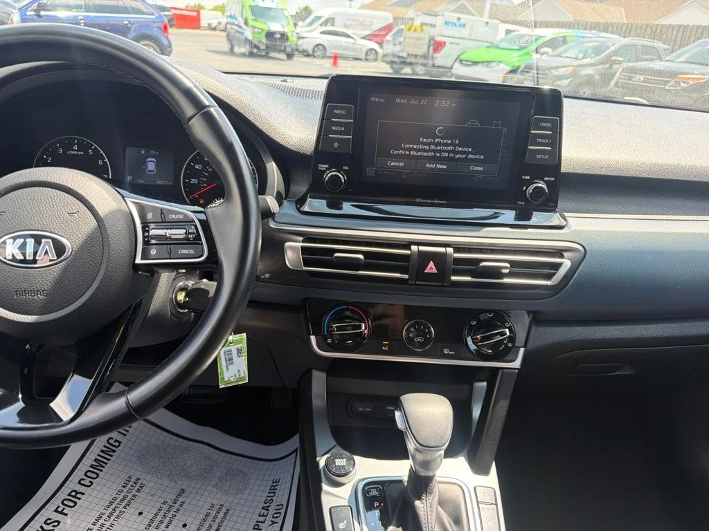 Certified Used 2021 Cherry Black Kia S image 21