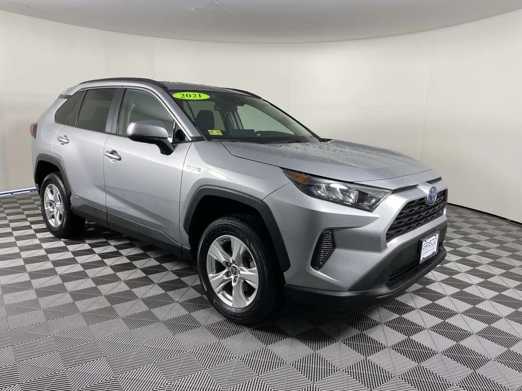 Used 2021 Silver Toyota LE image 1