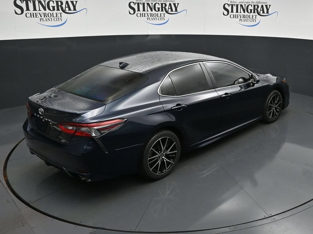 Used 2021 Blue Toyota SE image 24