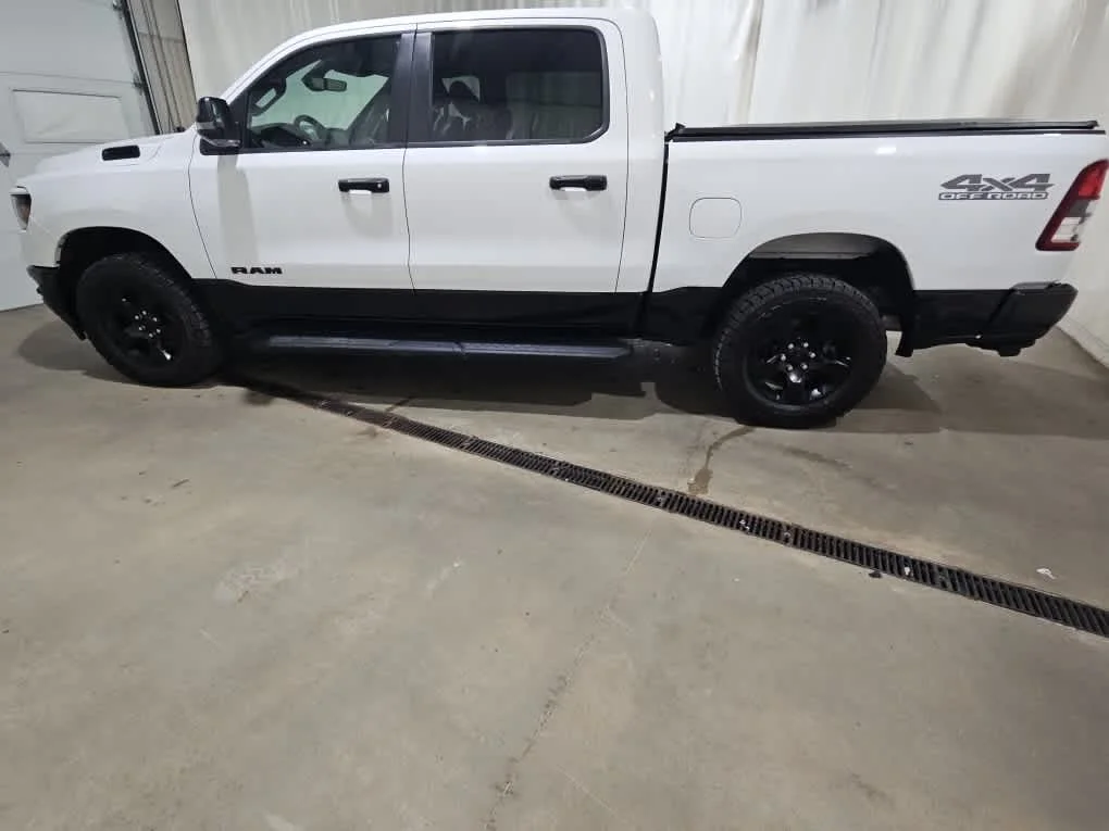 Used 2023 Bright White Clearcoat Ram Big Horn image 3
