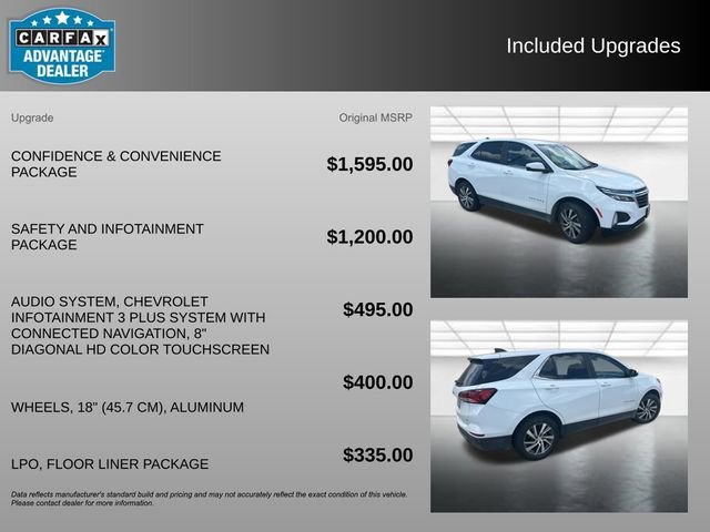 Used 2023 Summit White Chevrolet LT image 3