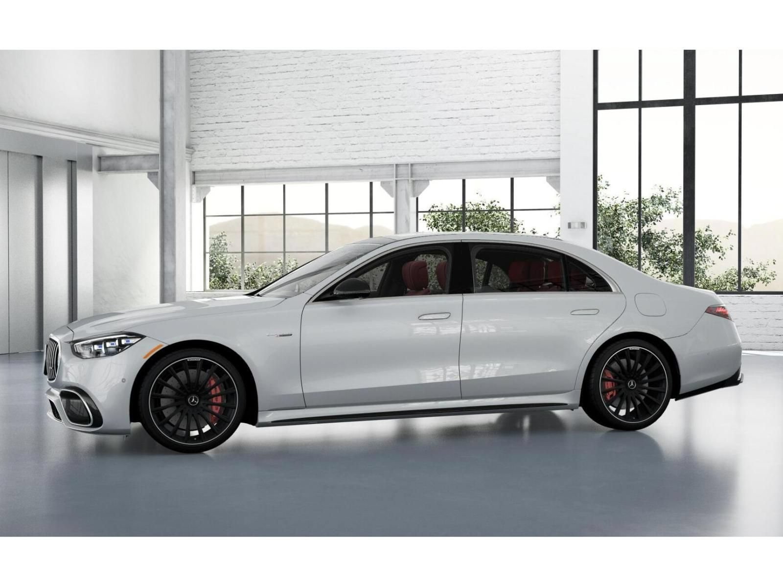 New 2026 MANUFAKTUR Moonlight White Metallic Mercedes-Benz S 63 E AMG® image 82