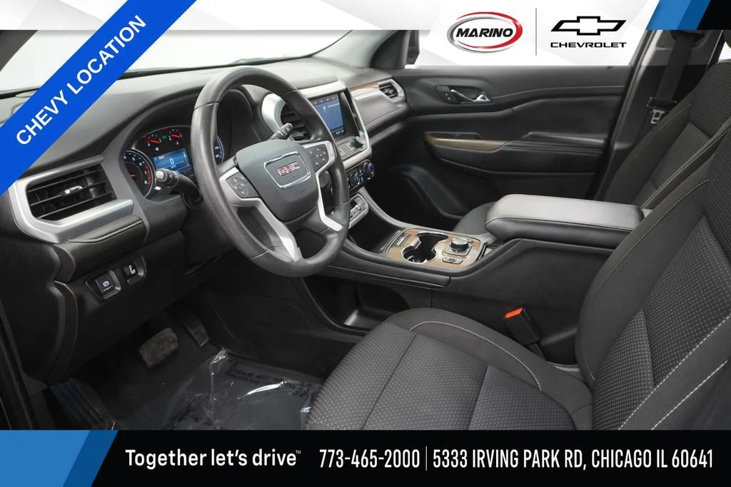 Used 2023 Ebony Twilight Metallic GMC SLE image 12