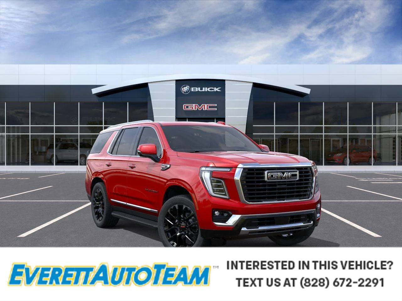 New 2026 Volcanic Red Tintcoat GMC Elevation image 1