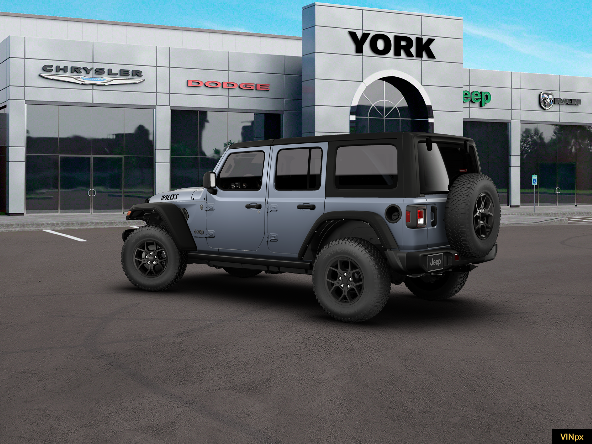 New 2026 Anvil Clearcoat Jeep Willys image 4