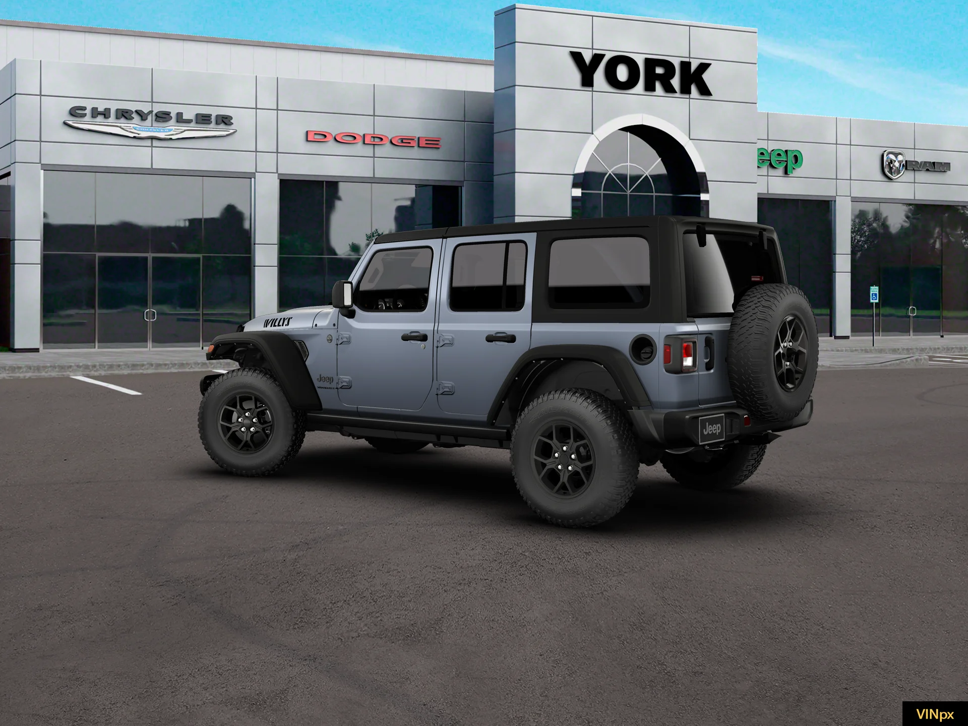 New 2026 Anvil Clearcoat Jeep Willys image 4