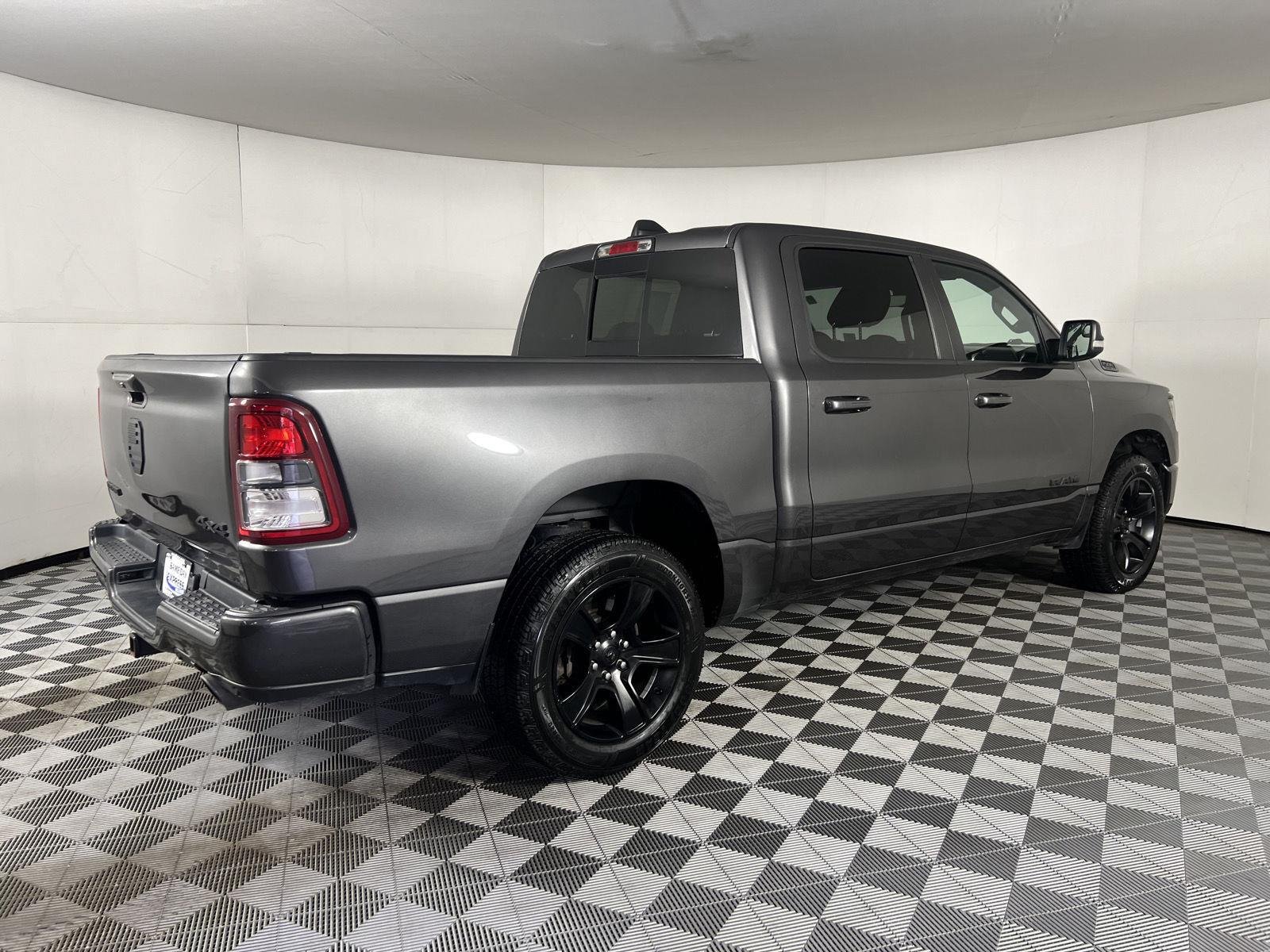 Used 2022 Granite Crystal Metallic Clearcoat Ram Big Horn image 7