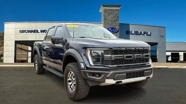 Used 2023 Blue Metallic Ford Raptor image 1