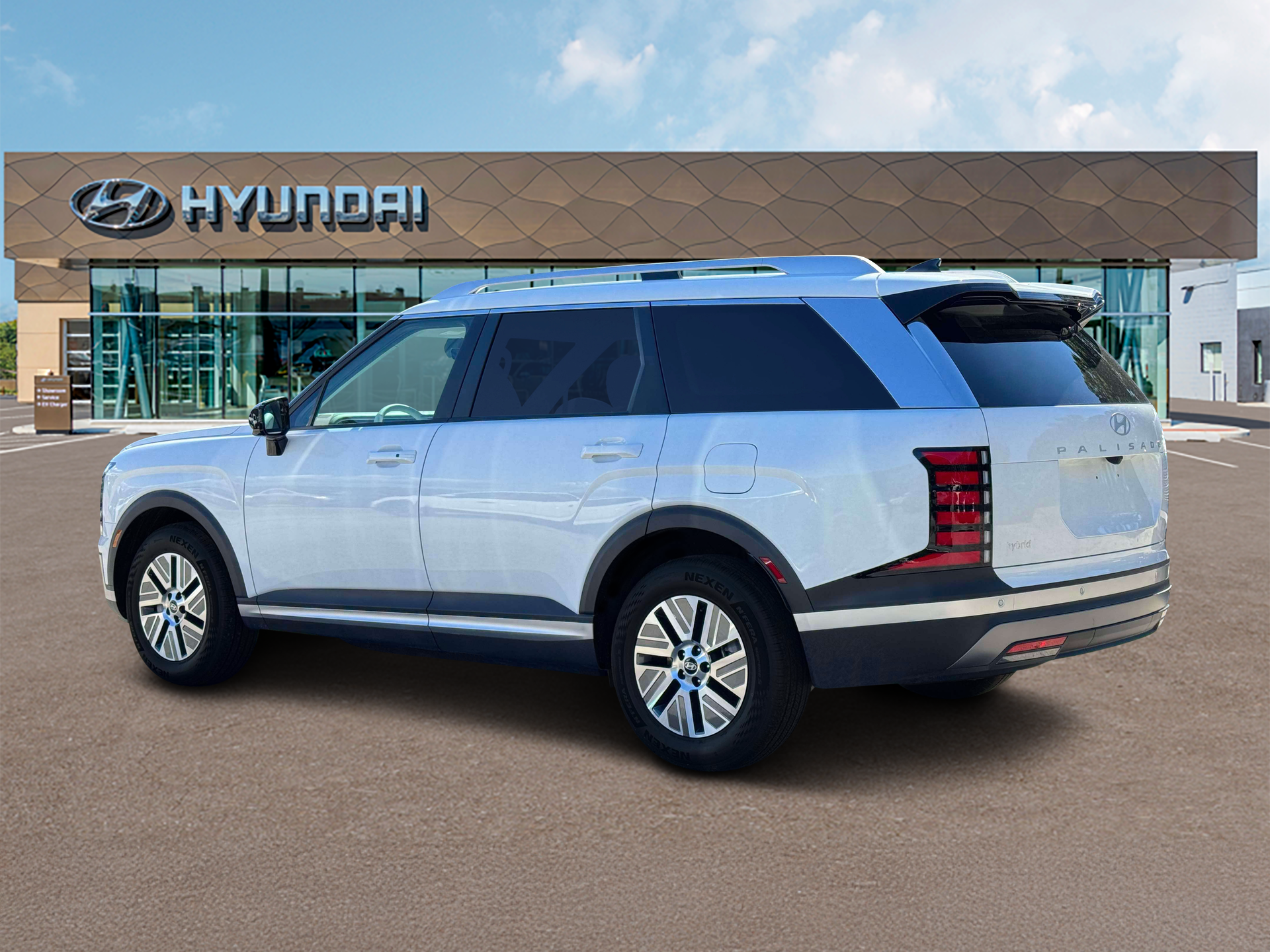 New 2027 White Hyundai SEL 7P image 4