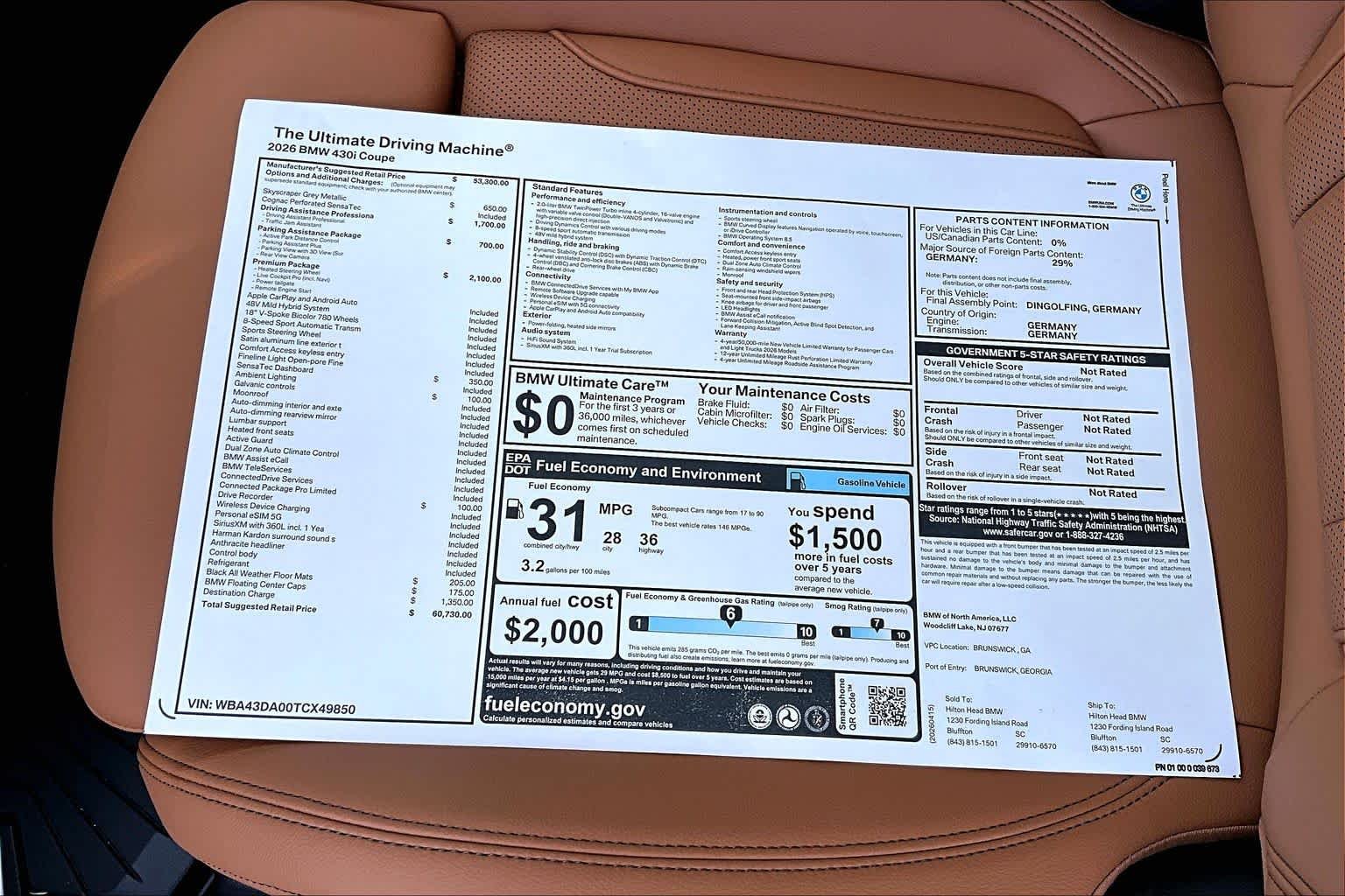 2026 BMW 4 Series 430i - Photo 18