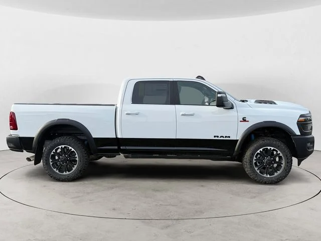New 2026 Bright White Clearcoat Ram Rebel image 6