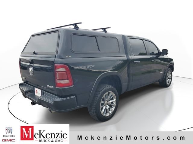 Used 2020 Diamond Black Cry Ram Laramie image 4