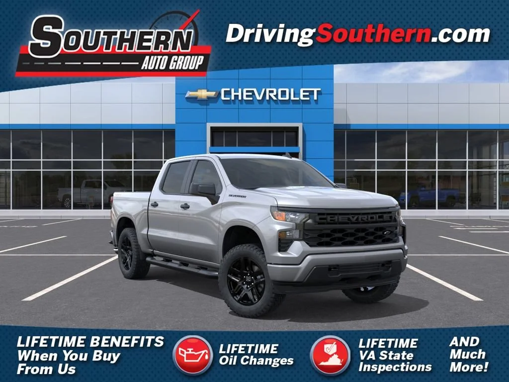 New 2026 Sterling Gray Metallic Chevrolet Custom image 1