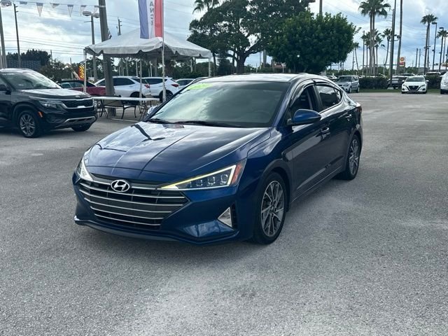 Used 2020 Hyundai Elantra Limited with VIN 5NPD84LF1LH594512 for sale in Stuart, FL