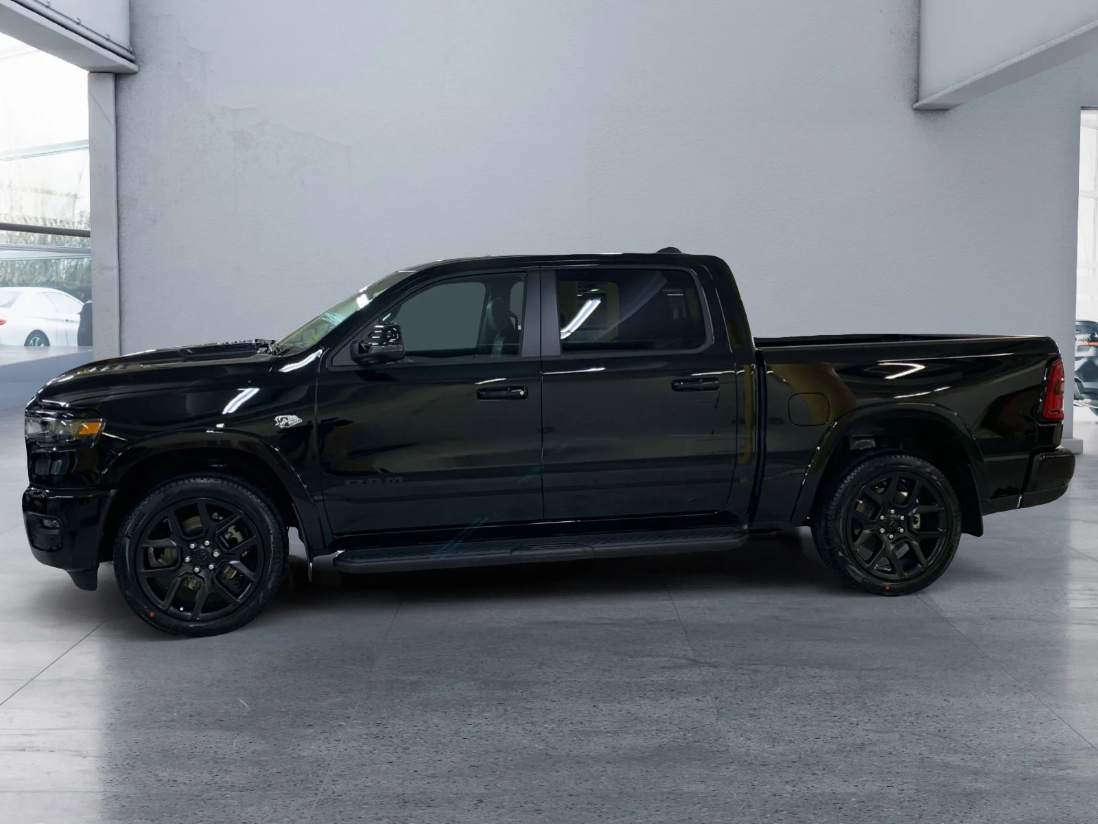 New 2026 Diamond Black Crystal Pearl Ram Laramie image 2