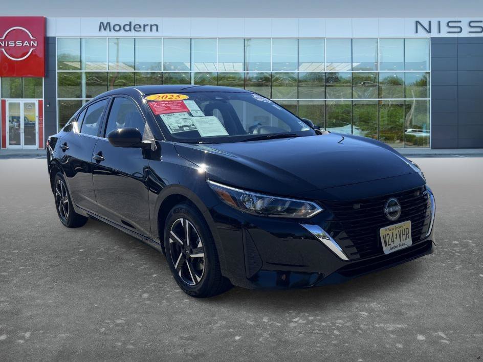Used 2025 Super Black Nissan SV image 3