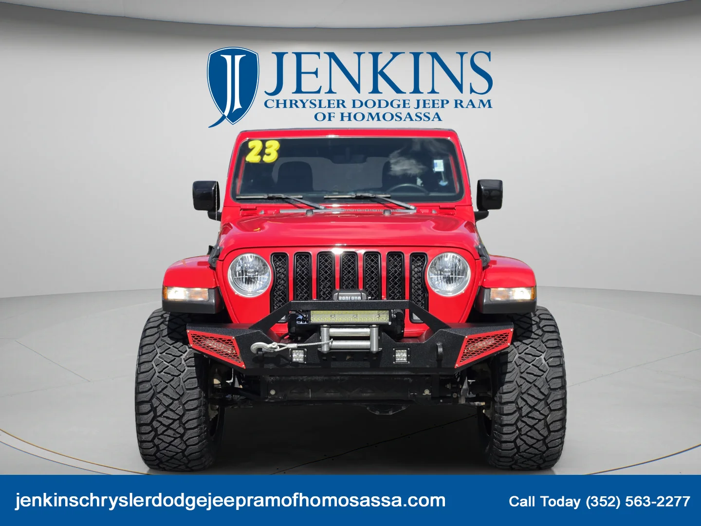 Used 2023 Firecracker Red Clearcoat Jeep Overland image 12