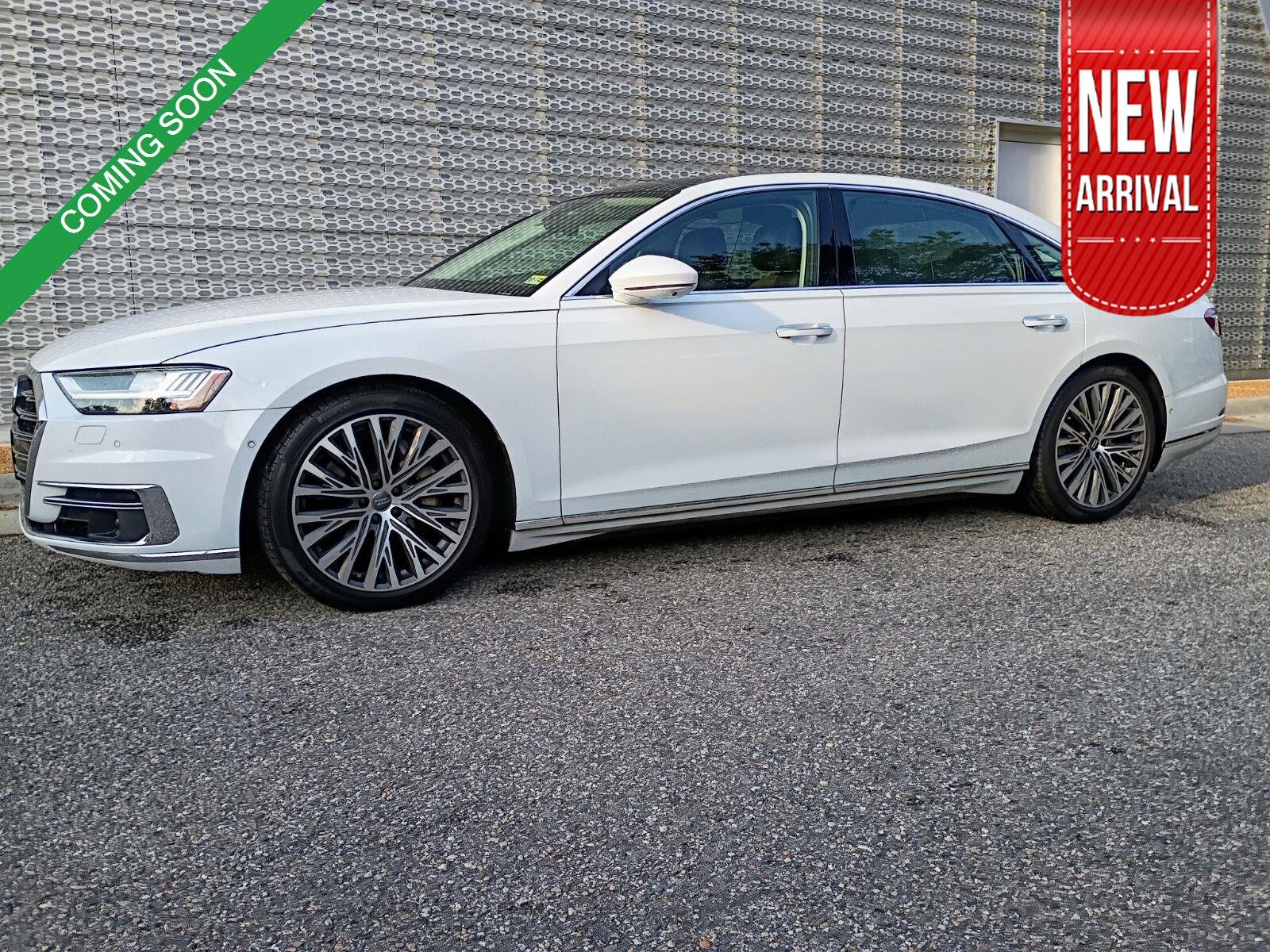 Used 2019 Glacier White Metallic Audi  image 1