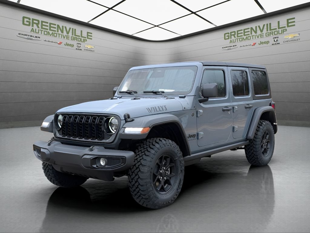 New 2026 Anvil Clear-Coat Exterior Paint Jeep Willys Sport image 1