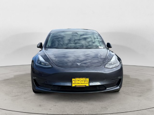 Used 2021 Midnight Silver Metallic Tesla Long Range image 2